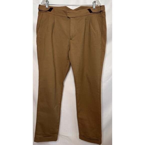 SEASE Italy Chino Straight Khaki Pants 38Waist IT 54 MSRP $600